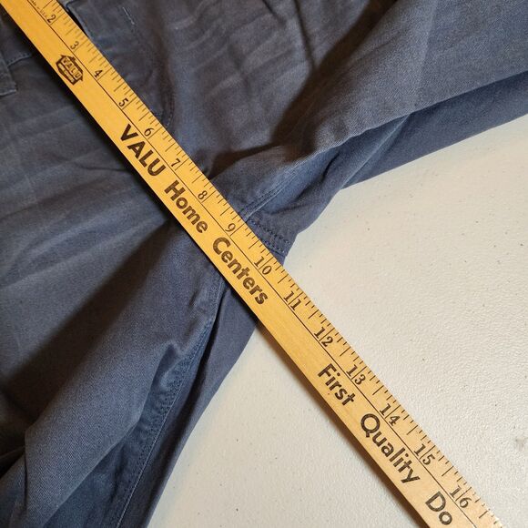 Express Women Skinny Ankle Leggings Mid Rise Sz 2 Blue-Gray Distressed Raw - Picture 10 of 12